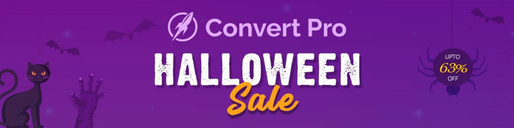 Convert Pro halloween banner