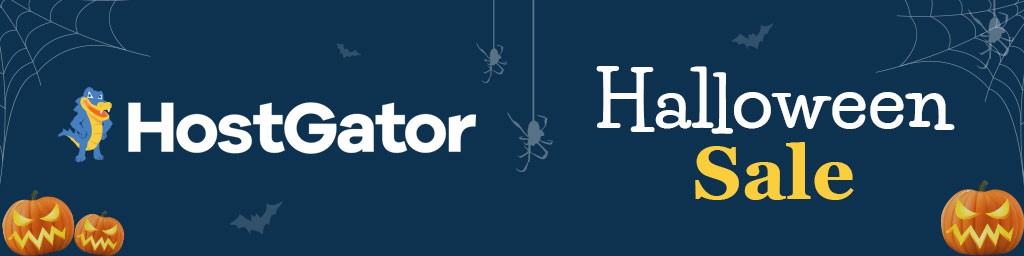 HostGator halloween image