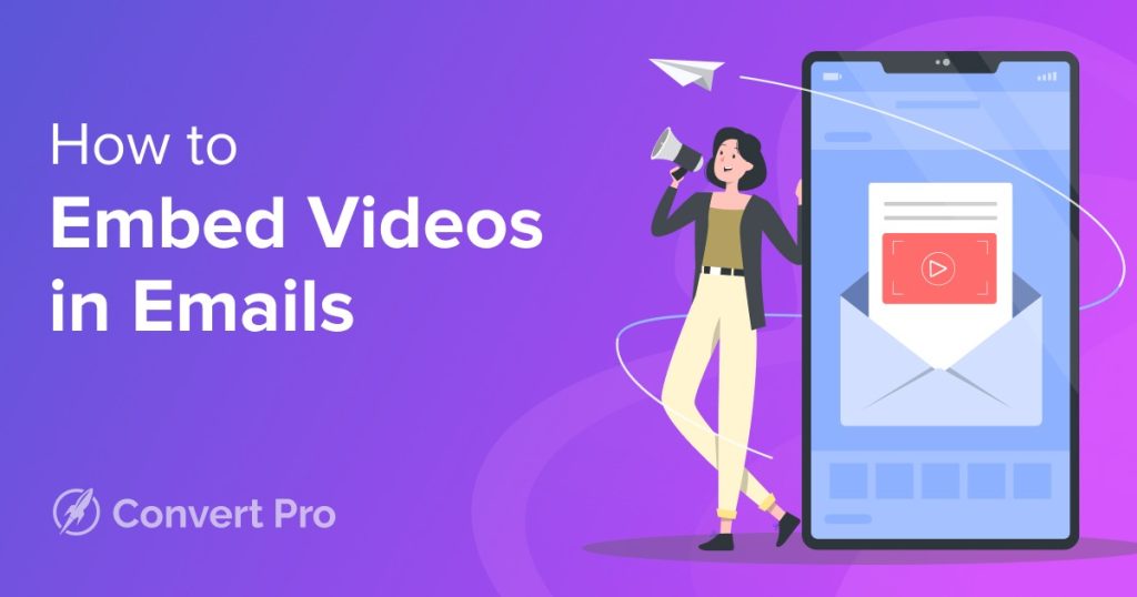 How to embed videos in emails